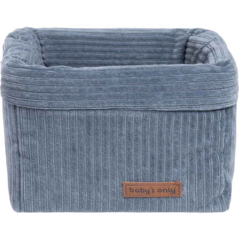 Panier de toilette Sense vintage blue (18 x 18 cm) Baby's Only