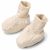 Variation Beige, blanc du produit Chaussons Little Goose (pointure 44-56) de la marque Little Dutch