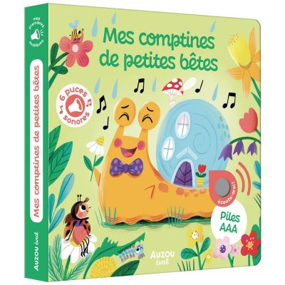 Livre Mes premiers sonores Mes comptines de petites bêtes