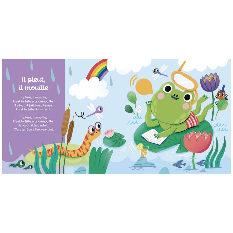Livre Mes premiers sonores Mes comptines de petites bêtes Auzou Editions Produit 3