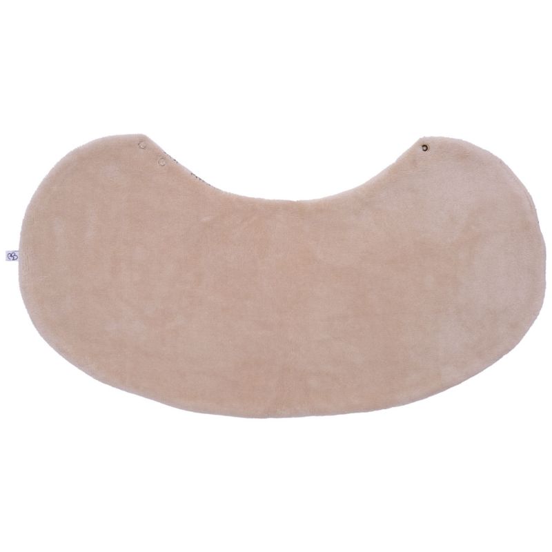 Bavoir 2 en 1 (poncho et épaule) gaze de coton et bambou fleursetbiscuit BB & Co Produit 2