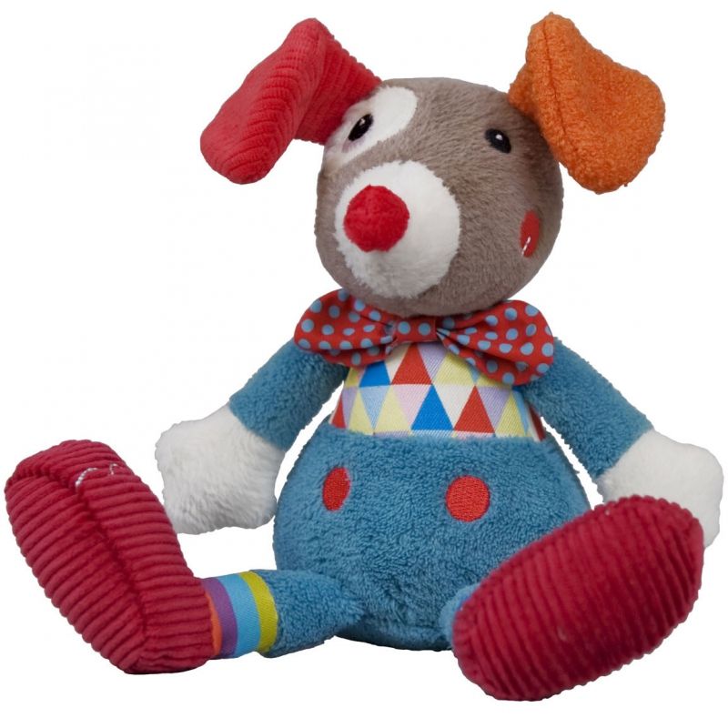 Peluche Gustave le clown Magic Circus (26 cm) Ebulobo