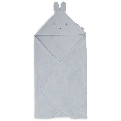 Cape de bain en éponge Miffy Cloudy Blue (75 x 75 cm)