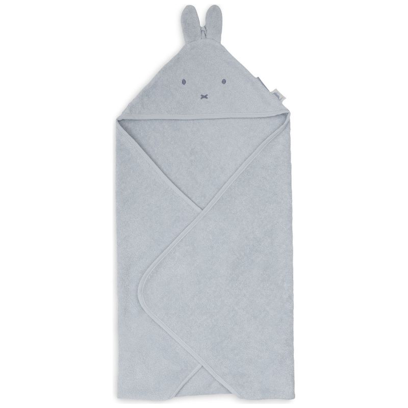 Cape de bain en éponge Miffy Cloudy Blue (75 x 75 cm) Jollein Produit 1