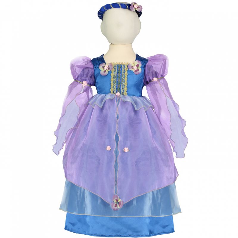Robe médiévale Orchidée (6-8 ans) Travis Designs