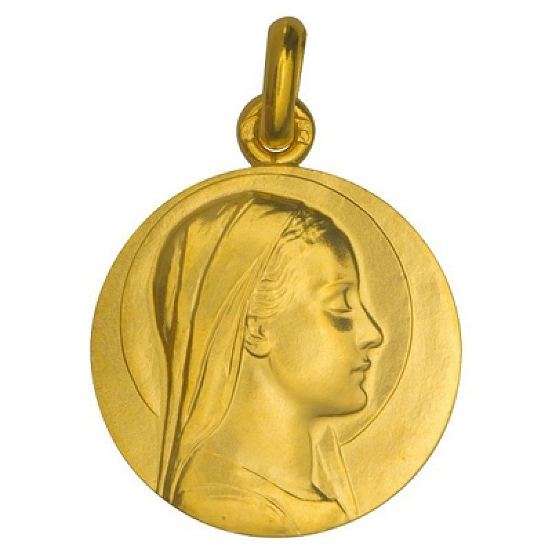 Médaille Annonciation (avec revers) (or jaune 750°) Monnaie de Paris