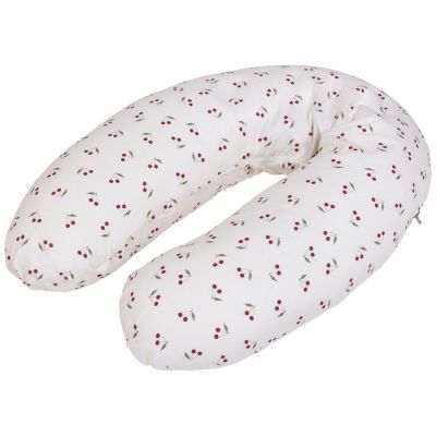 Coussin de maternité en coton Cerises