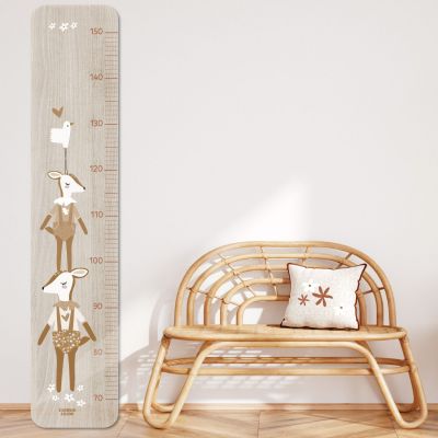 Toise en bois Faon Camel