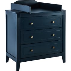 Commode à langer Opéra bleu prestige - Maison Charlotte