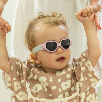 Lunettes de soleil bandeau Baby Coeur Barbe à papa (0-9 mois)
