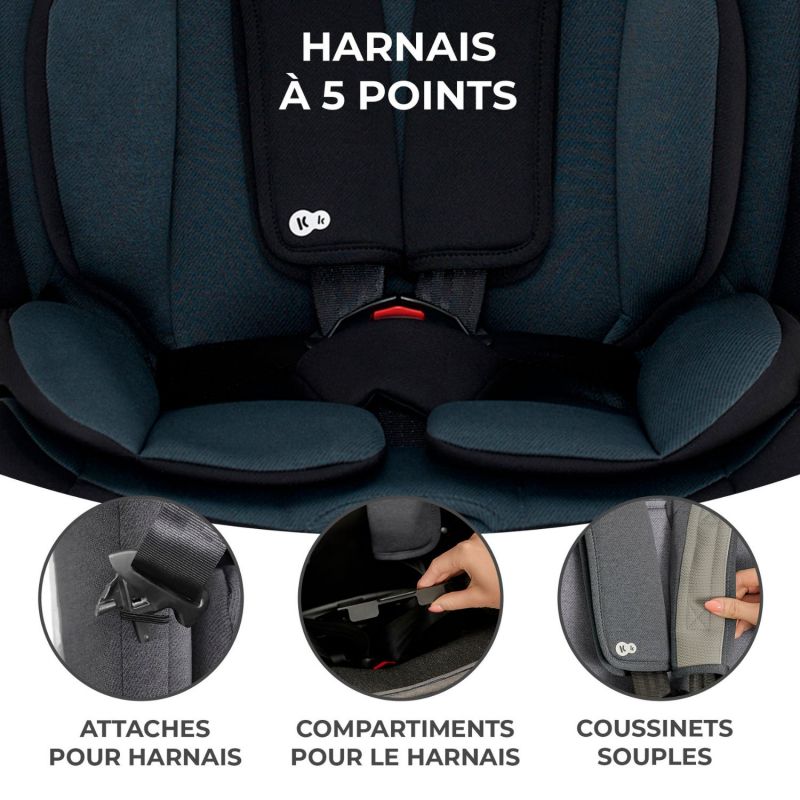 Siège auto Oneto 3 i-Size Graphite Black (groupe 1-2-3) Kinderkraft Produit 4