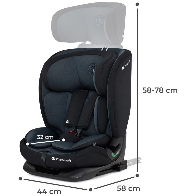 Siège auto Oneto 3 i-Size Graphite Black (groupe 1-2-3) Kinderkraft Produit 8