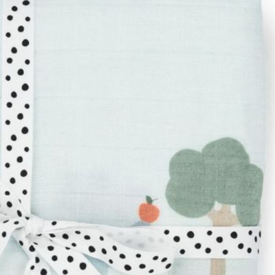 Maxi lange Playground Bleu