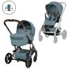 Poussette citadine Balios S 2026 avec nacelle pliable Stormy Blue Cybex Produit 1