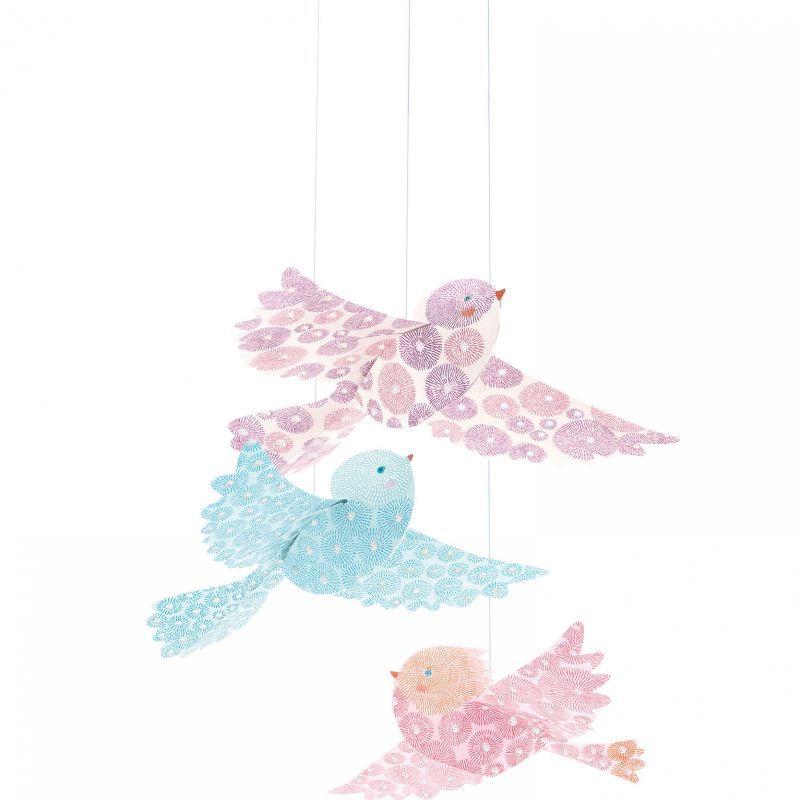 Mobile Oiseaux paillettes Djeco