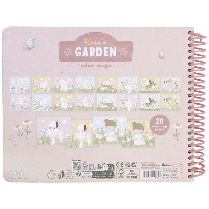 Cahier de coloriage Rosa Little Dutch Produit 2