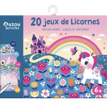 20 jeux de licorne Ma pochette de jeux  par Auzou Editions