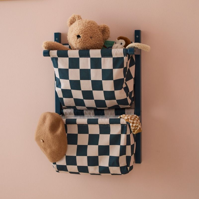 Rangement mural Carreaux Bleu Kid's Concept Ambiance 5