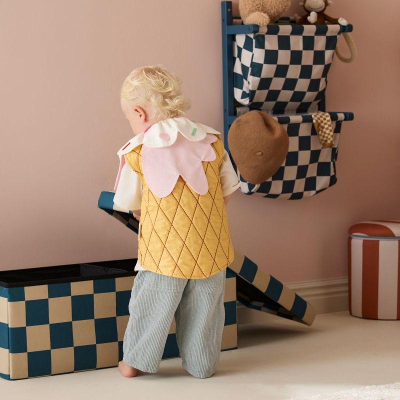 Rangement mural Carreaux Bleu Kid's Concept Ambiance 6