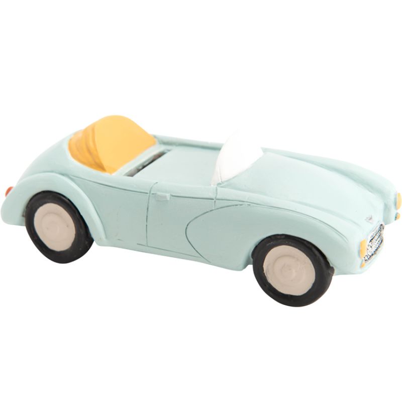 Tirelire voiture bleue (14 cm) Amadeus Les Petits
