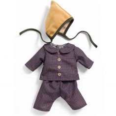 Ensemble vêtements Pomea ambre pour poupée - Djeco