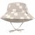 Variation Beige du produit Chapeau anti-UV réversible Motif damier stone et sel marin (7-12 mois) de la marque Lässig 