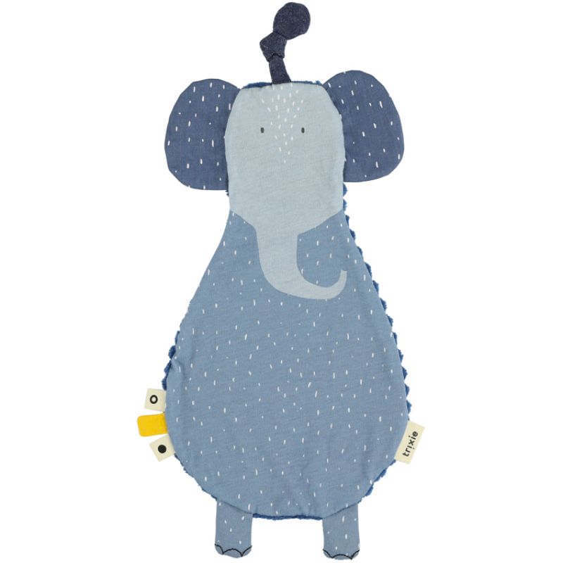 Doudou plat velours Mrs. Elephant Trixie
