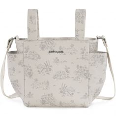Sac à poussette Crossbody Toile de Jouy Cream - Pasito a pasito