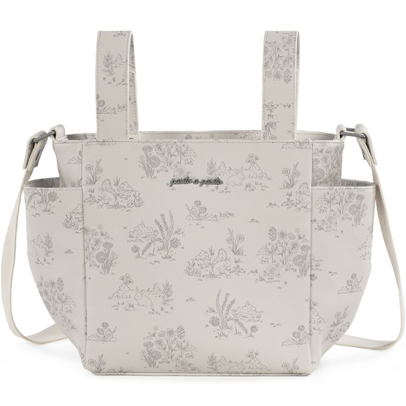 Sac à poussette Crossbody Toile de Jouy Cream Pasito a pasito Produit 1 grande taille