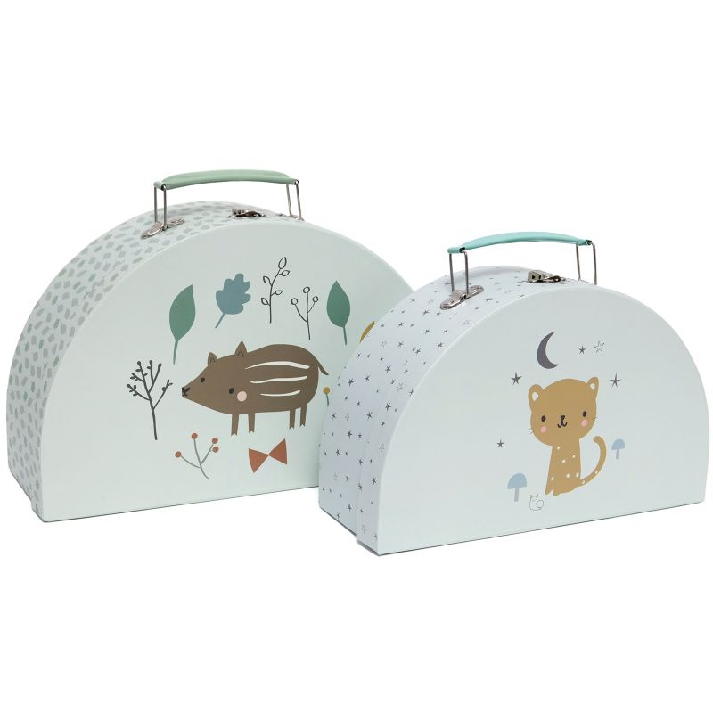 Set de 2 valisettes Marcassin Petit Monkey