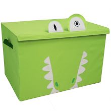 Coffre à jouet caisse de rangement Aligatos l'Alligator  par Les Déglingos