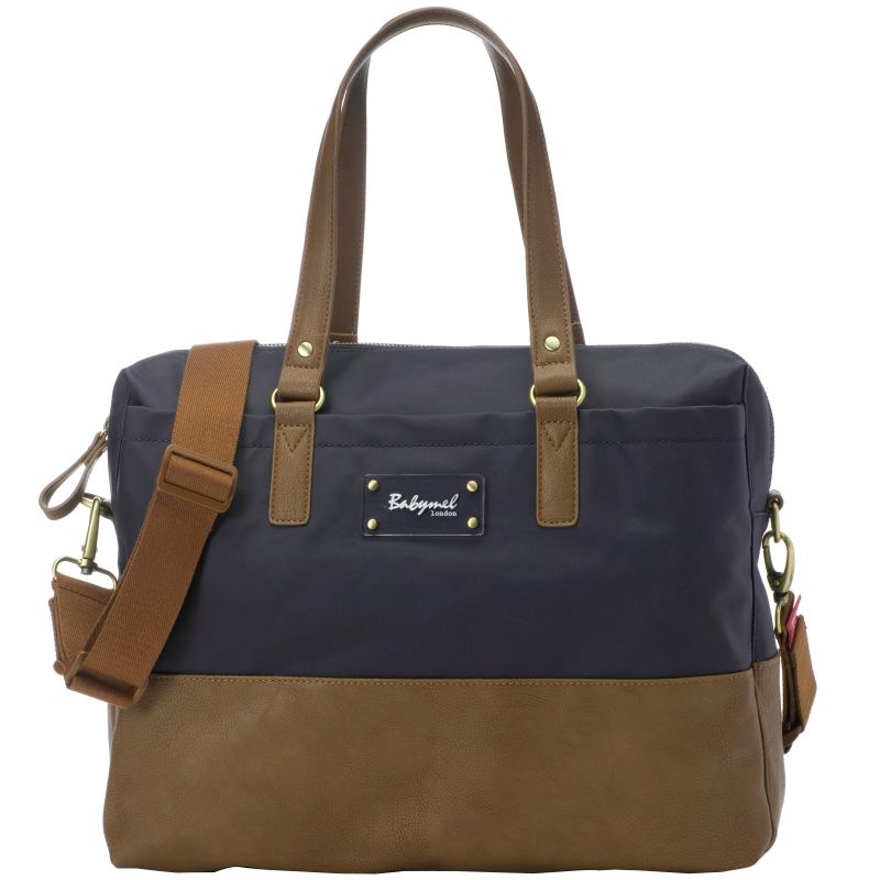 Sac à langer à anses Millie bleu marine Babymel