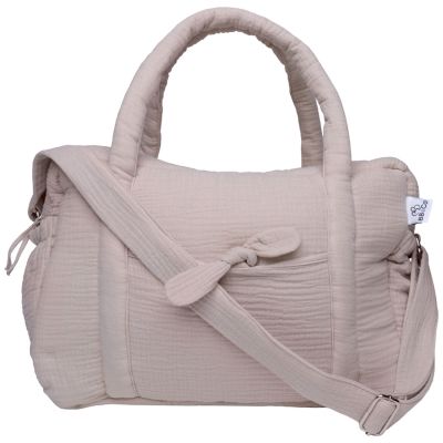 Sac à langer en gaze de coton biscuit BB & Co