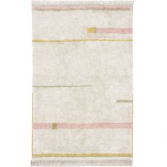 Tapis lavable Lanes vintage nude (90 x 130 cm) - Lorena Canals