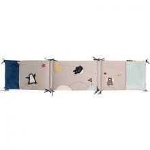 Tour de lit pingouin Les Nanouks (pour lits 60 x 120 et 70 x 140 cm)  par Galipette