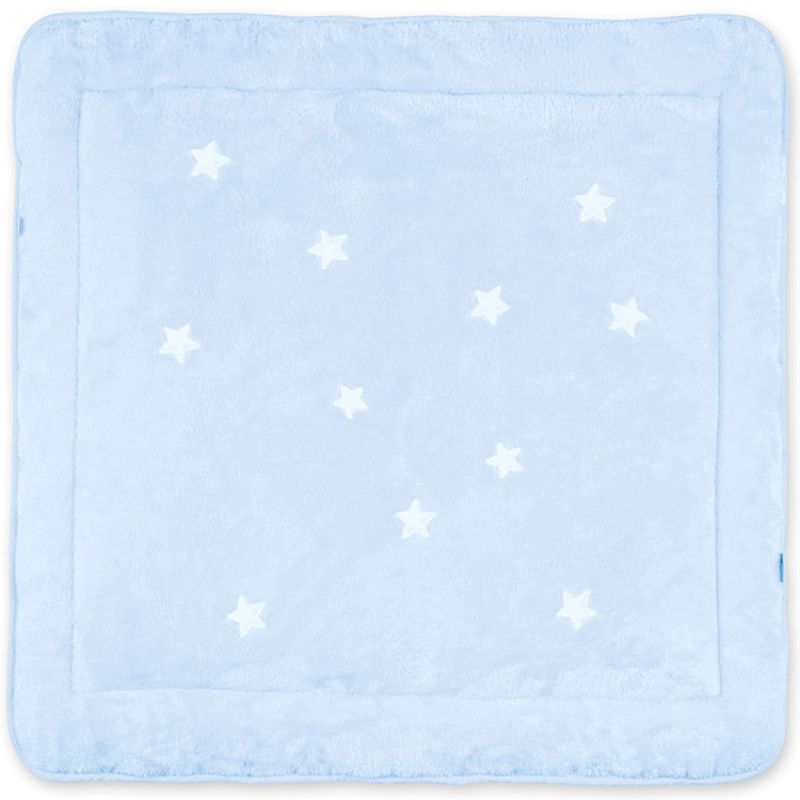 Tapis de parc bleu clair Bmini (100 x 100 cm) Bemini