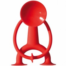 Grande figurine ventouse Oogi rouge  par Oogi