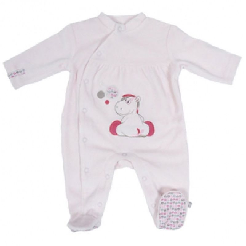Pyjama chaud funny Lucie (1 mois : 56 cm) Noukie's