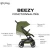 Poussette Compacte et Citadine Beezy 2026 Châssis Noir Moss Green Cybex Produit 4