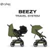Poussette Compacte et Citadine Beezy 2026 Châssis Noir Moss Green Cybex Produit 5