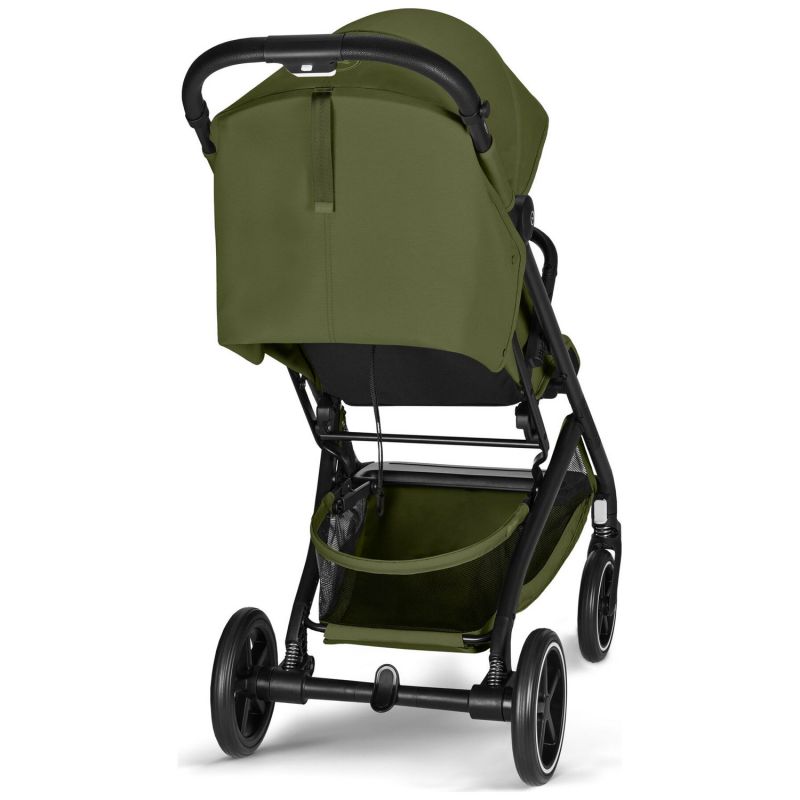 Poussette Compacte et Citadine Beezy 2026 Châssis Noir Moss Green Cybex Produit 7