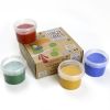 Coffret Aki peinture aux doigts naturelle et vegan (assort. 4 pots) - Neogrün