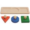 Puzzle à encastrer Montessori (3 pièces) Plan Toys Produit 4
