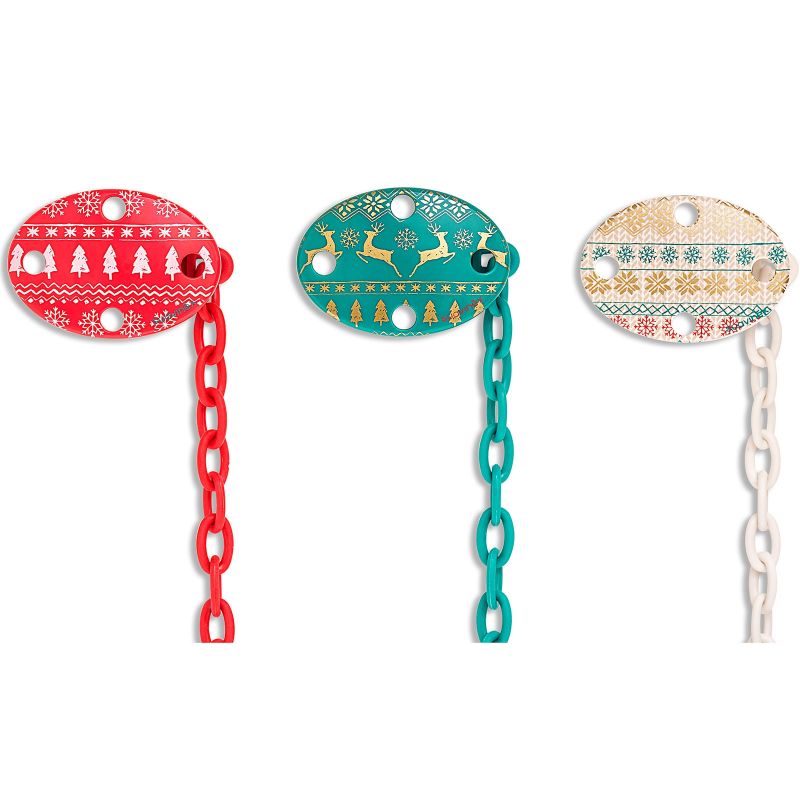 Attache sucette Winter coloris et motif aléatoires Suavinex