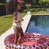 Piscine enfant Léopard rose et doré (100 cm) Swim Essentials Ambiance 4