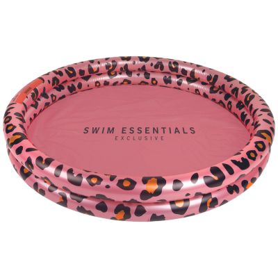 Piscine enfant Léopard rose et doré (100 cm)