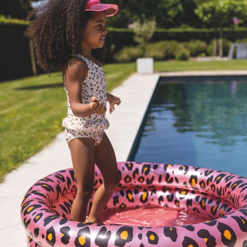 Piscine enfant Léopard rose et doré (100 cm) Swim Essentials Ambiance 4