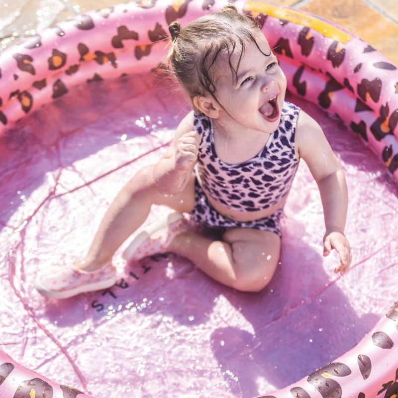 Piscine enfant Léopard rose et doré (100 cm) Swim Essentials Ambiance 7
