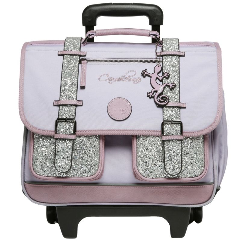 Cartable à roulettes Glossy Lila (38 cm) Caméléon Produit 1