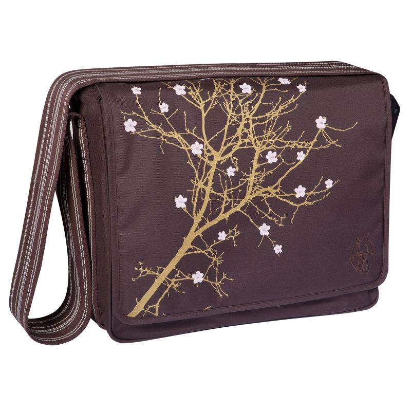 Sac à langer mallette Blossom choco Lässig